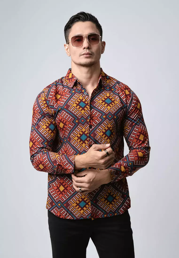 Toraja Printing Shirt LS
