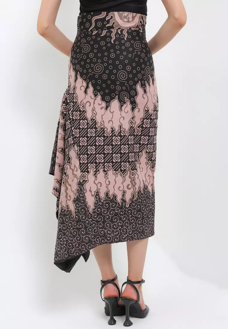 Long Skirt Lanvin Asymmetris+Lining