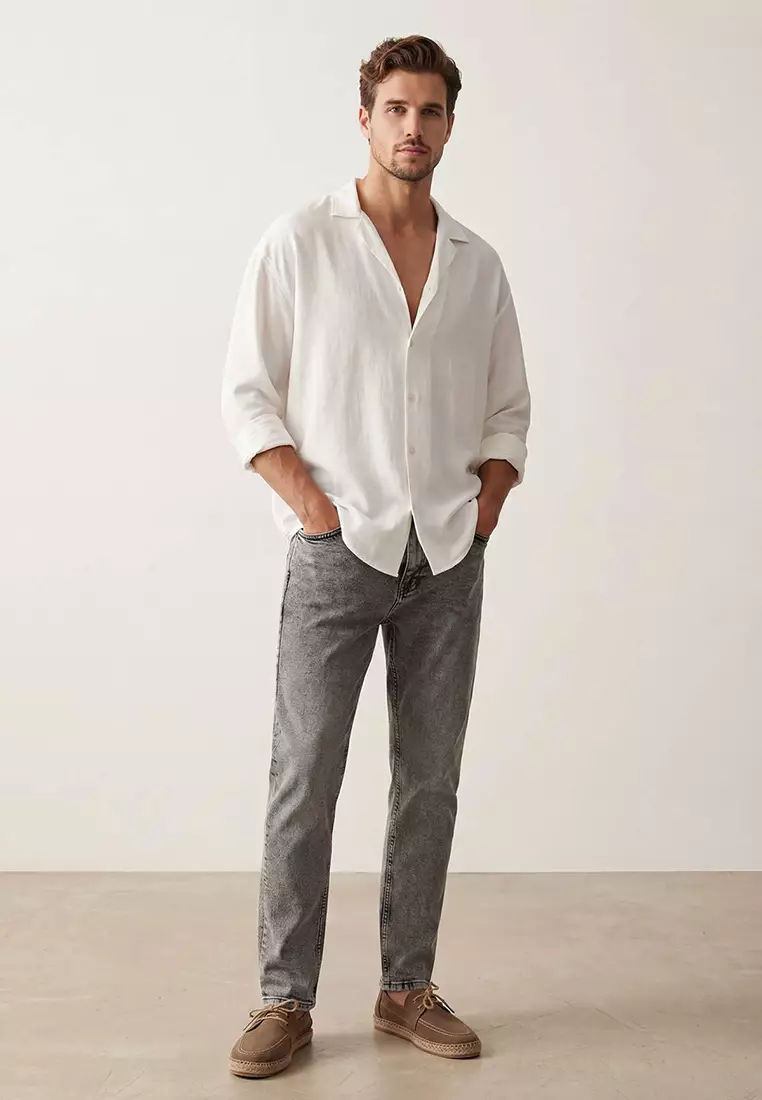 Regular Fit Stretch Fabric Jeans