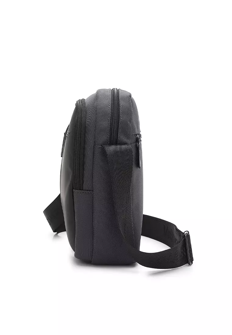 Men's Sling bag - Abu-abu