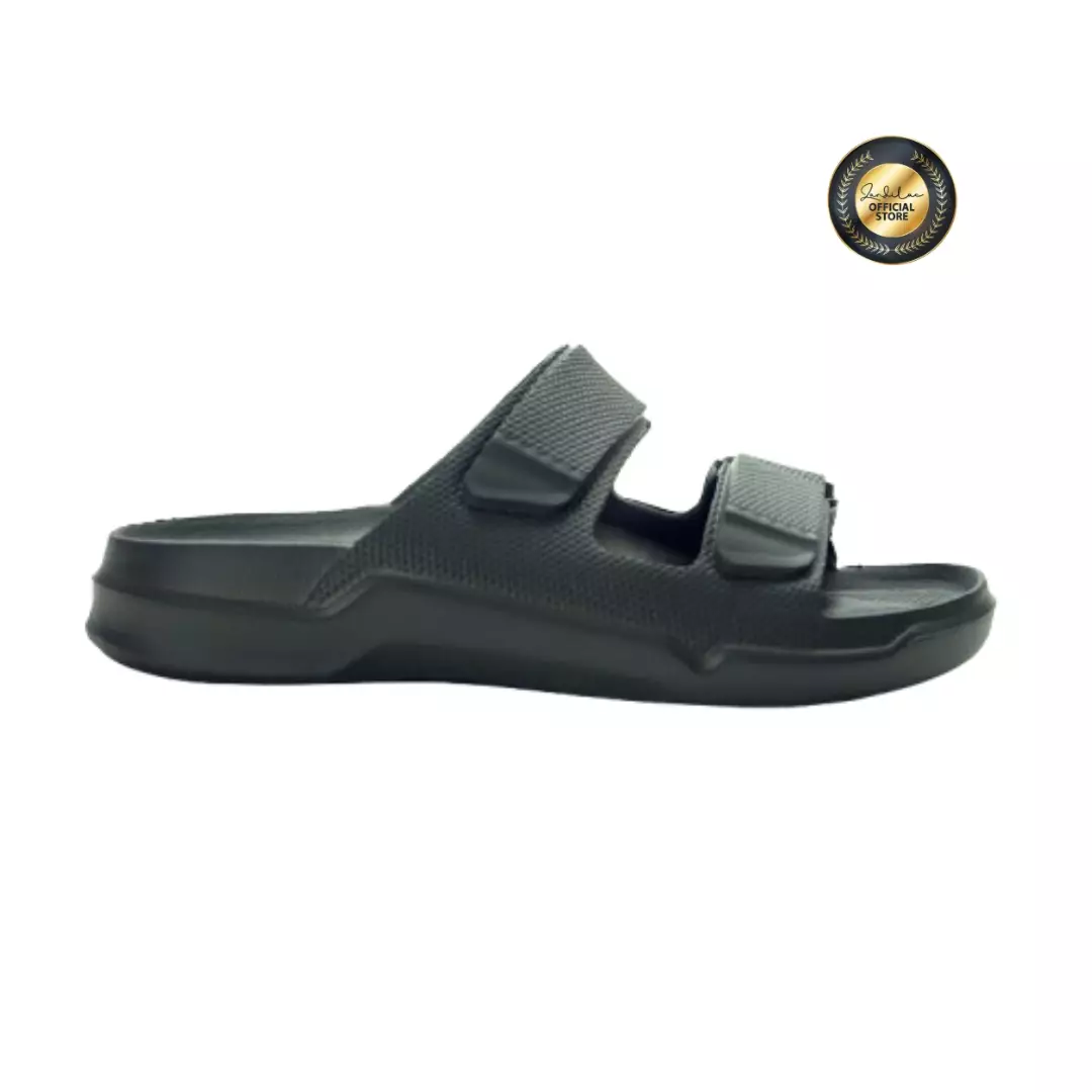 ZANDILAC - SANDAL LAKI DEWASA CH122302LD SELOP FULL KARET HIJAU CYPRESS