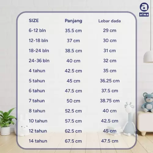 Alma Kids Kemeja lengan panjang biru OTTO untuk anak full katun