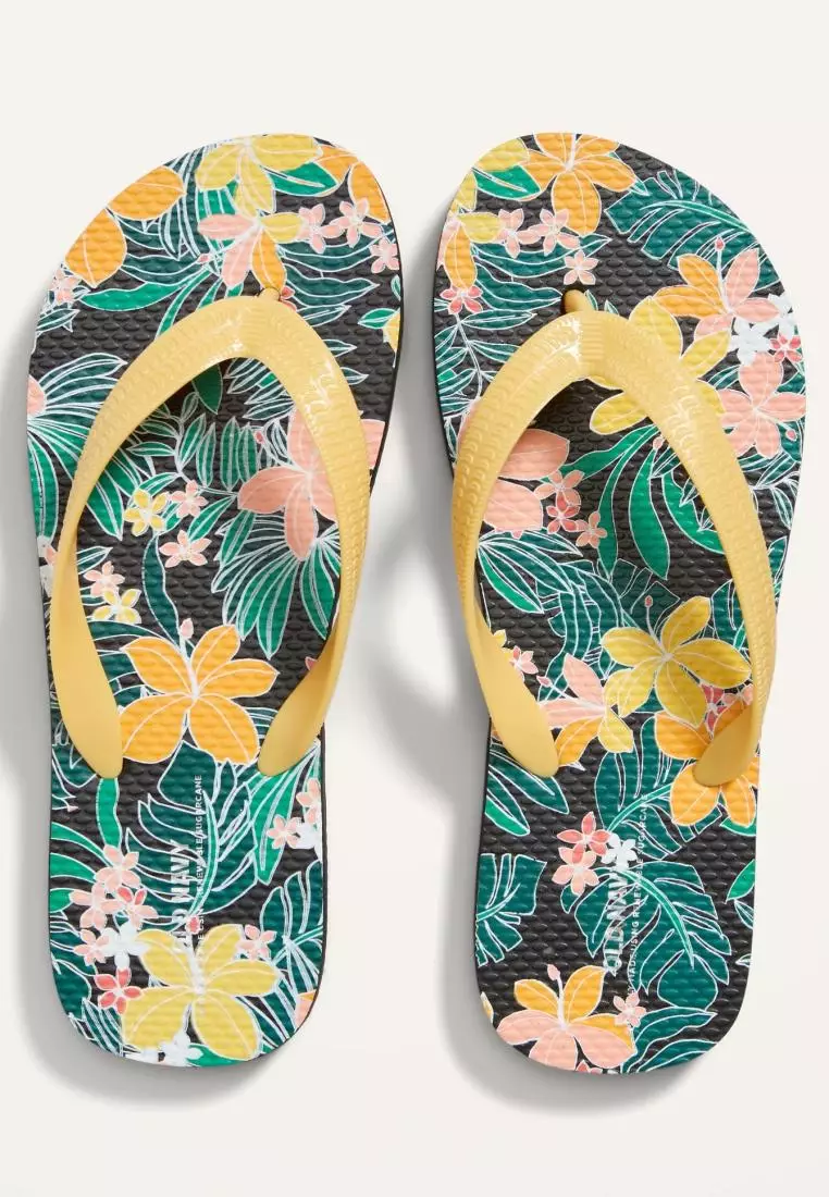 Discount on Old Navy  shoes - SKU: Patterned Flip-Flop Sandals For Girls (Partially P
