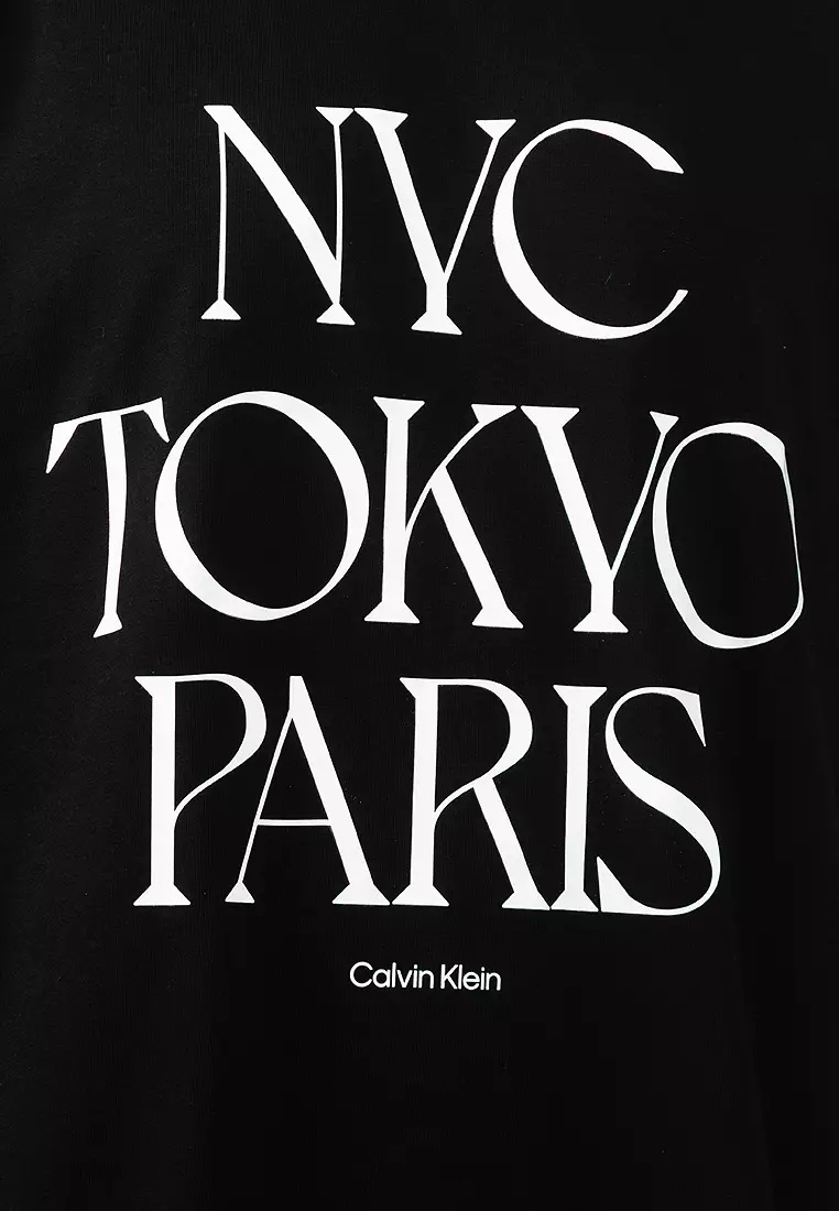 Flagship Cities 印花寬鬆T恤 - Calvin Klein Jeans