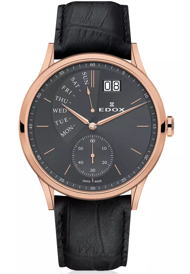 Jual Edox Jam Tangan Pria Edox Les Vauberts EX34500 37R GIR