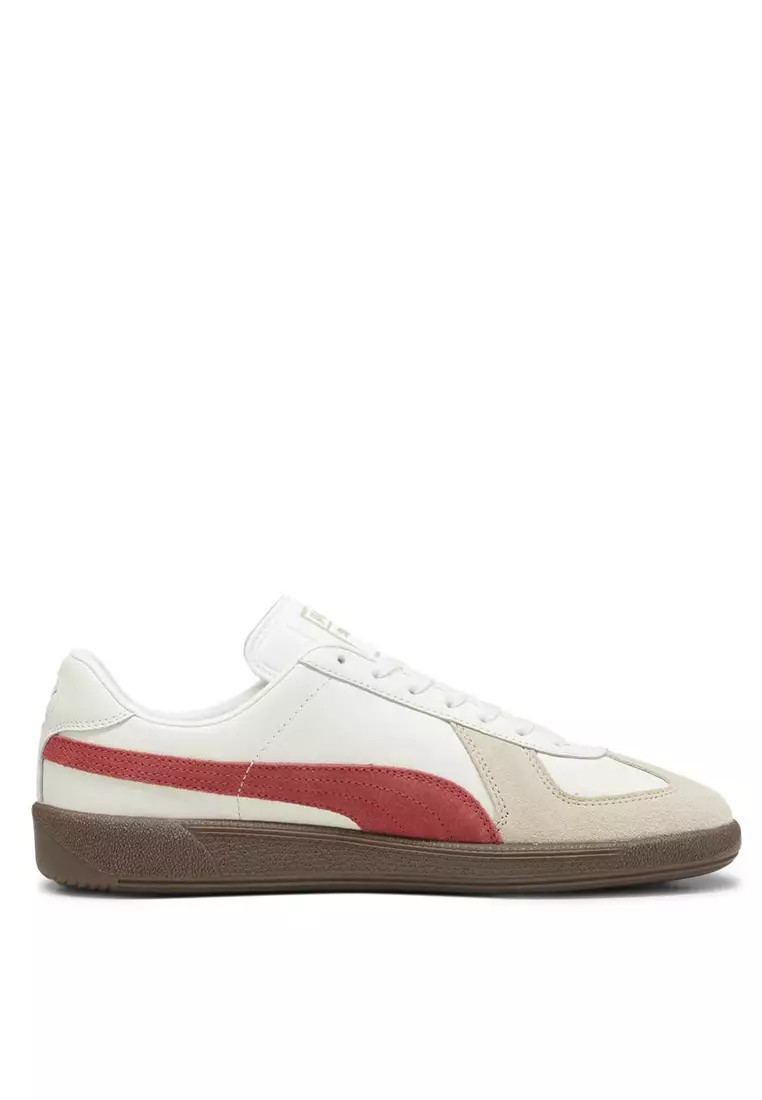 Puma basket clearance red leather