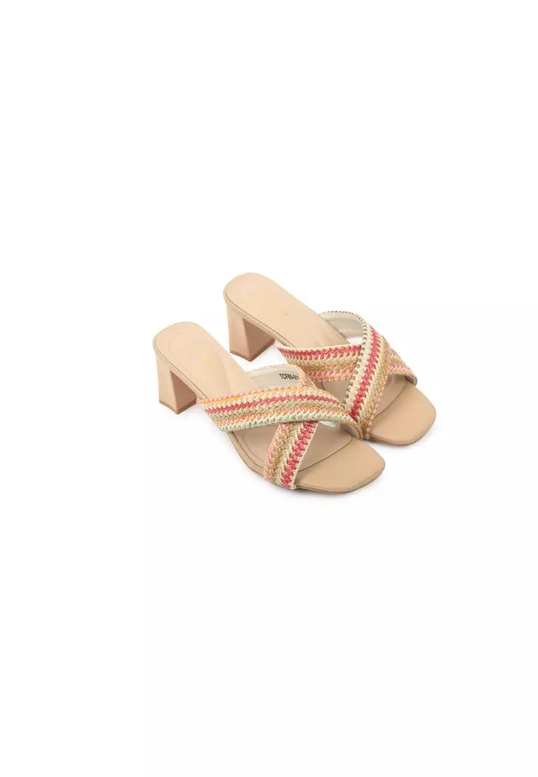 Criss-Cross Weave Sandals