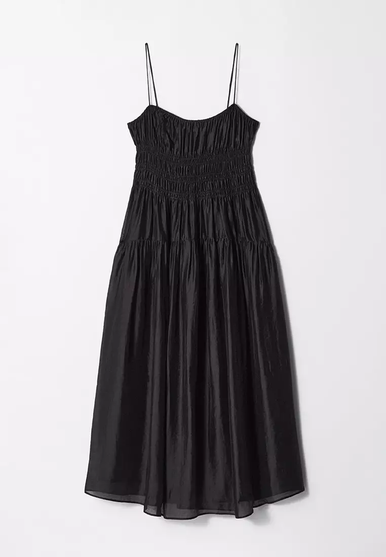 Ruched Midi Dress