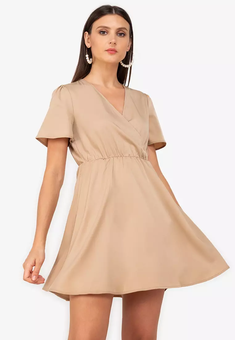 Zalora wrap dress store