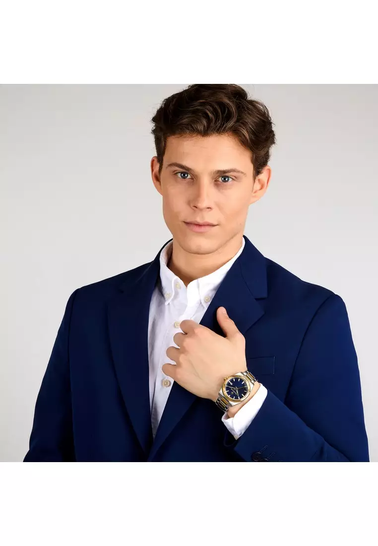 【2 Years Warranty】MASERATI Velocita' 41mm Men's Quartz Watch R8853152001 Japan Movement