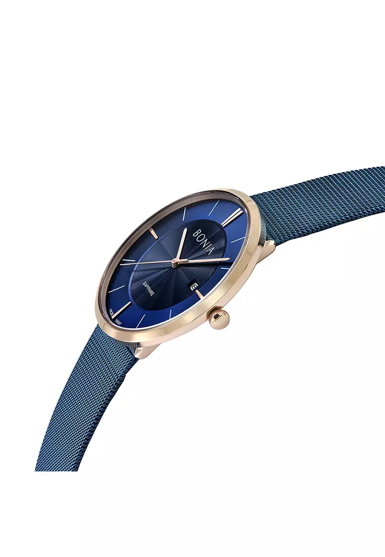 Men's classic leather strap watches outlet