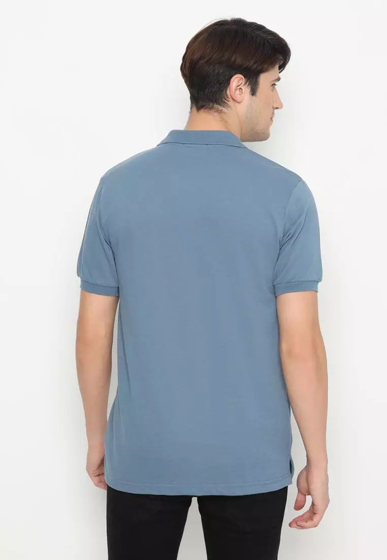 MATSUDA Kaos Polo Shirt Pria Kerah Kushima