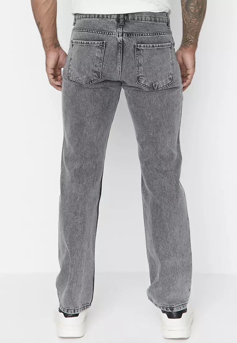 Trendyol Plus Size Gray Camisole Jeans 2024, Buy Trendyol Online