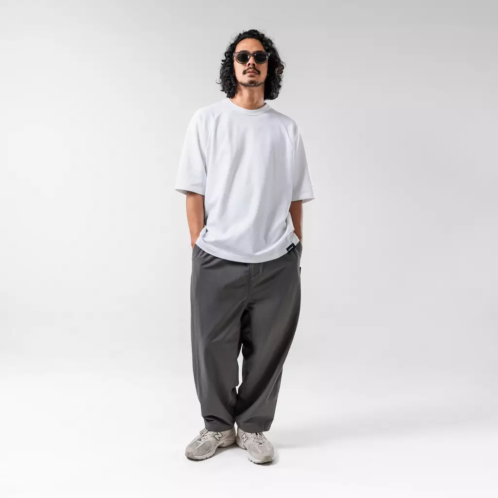 Bodypack Vortex Wide Pants Celana Baggy - Grey