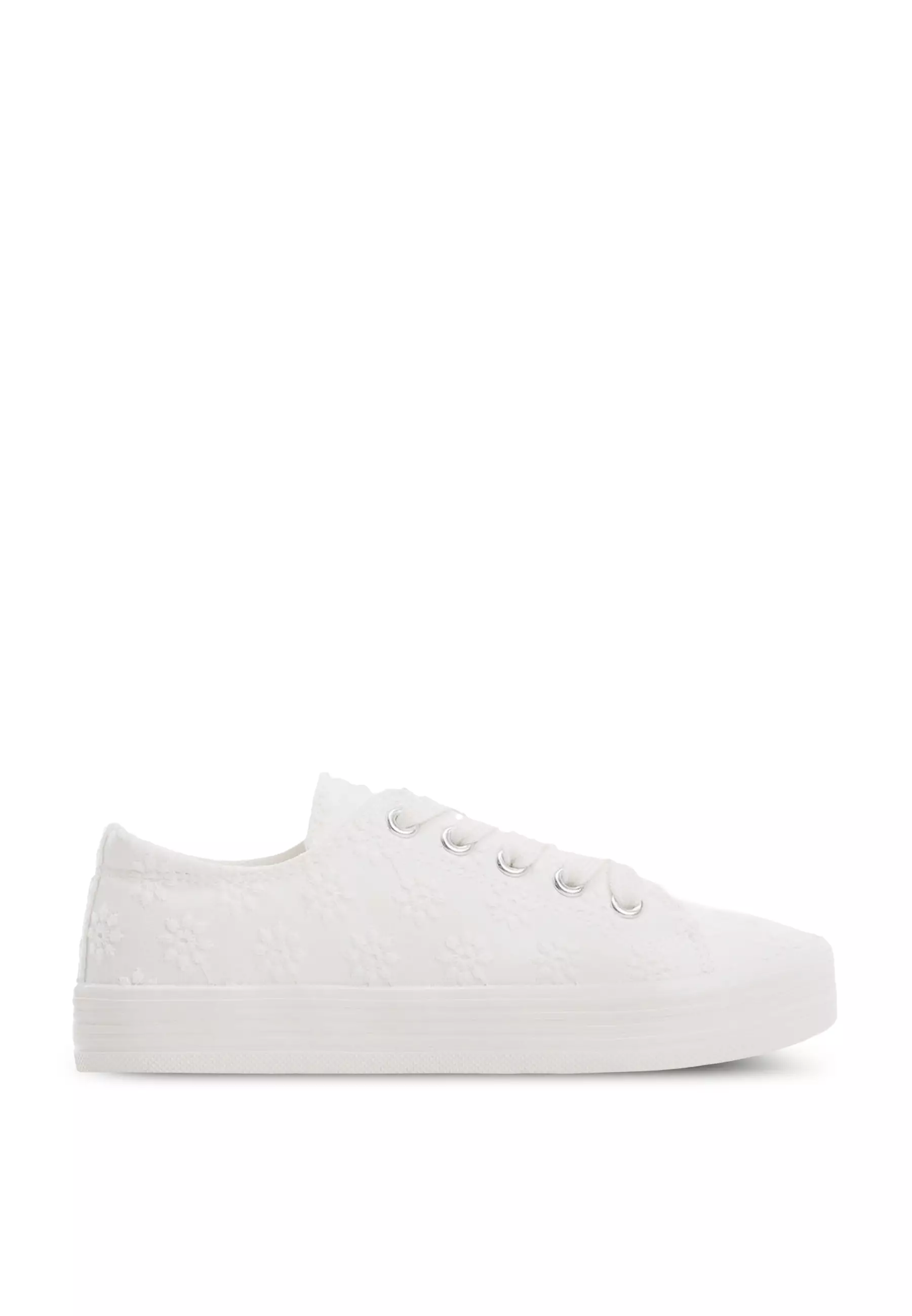 Discount on Mango Kids  shoes - SKU: Embroidered Sneakers