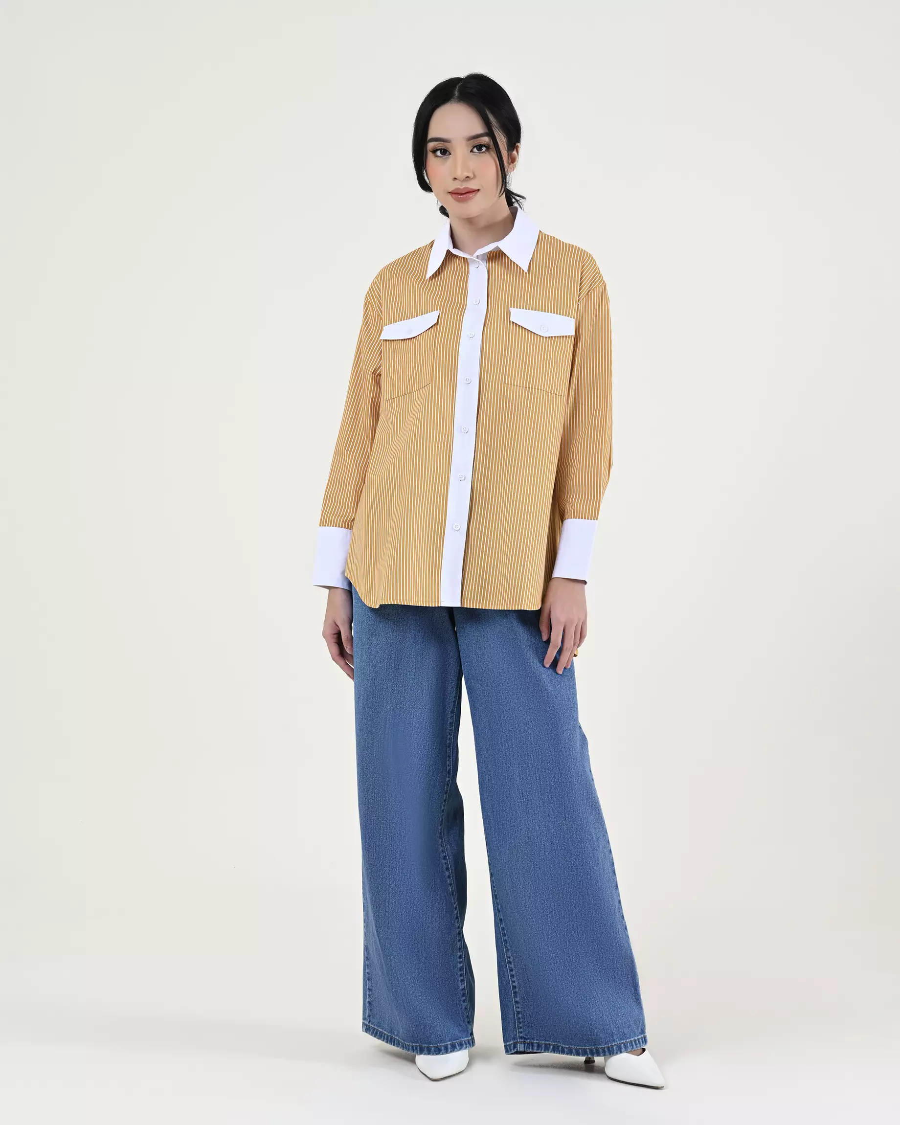 Geulis.id ALAYA SHIRT - Mustard