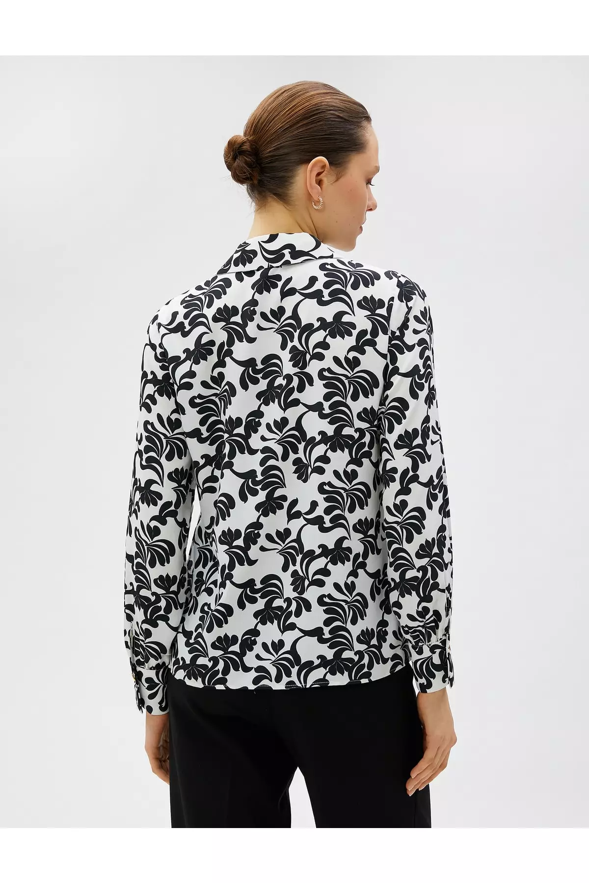 Long Sleeve Floral Shirt