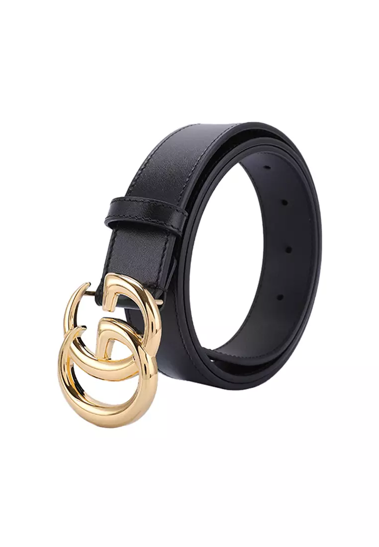 Gucci double g belt mens best sale