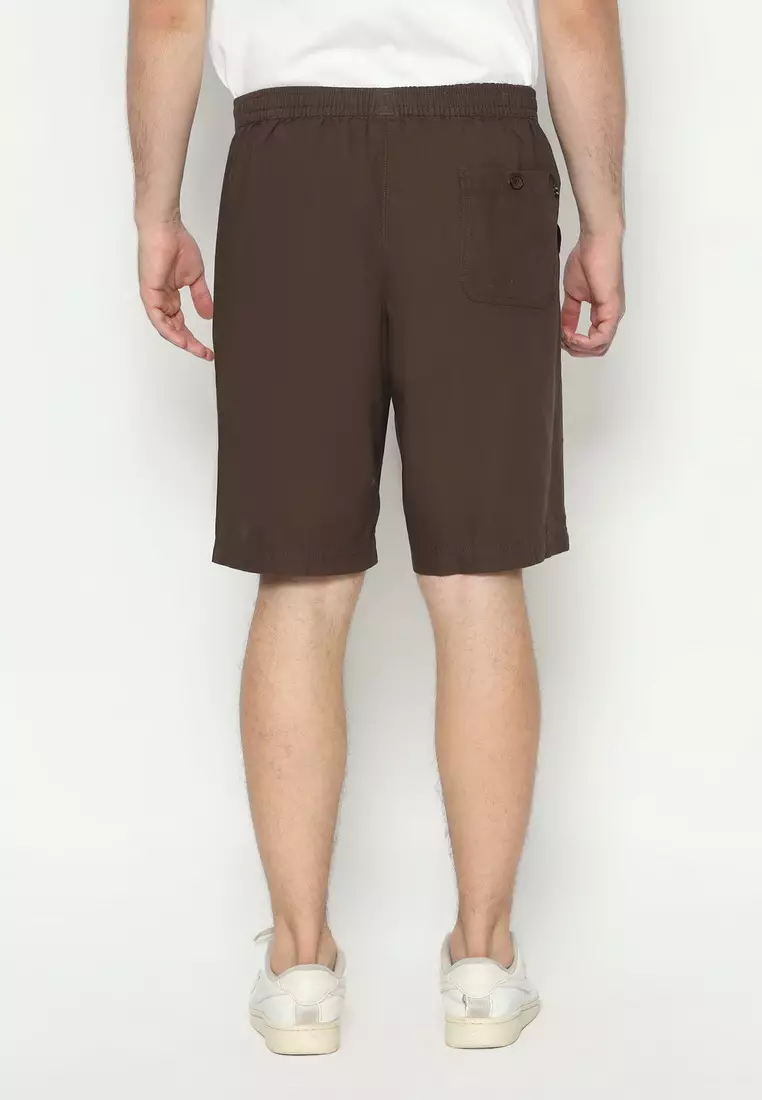 RBJ Celana Pendek Karet Polos Cotton Pria