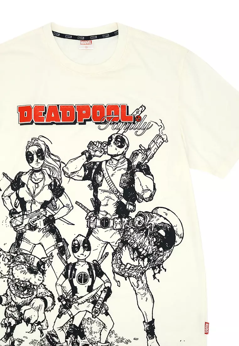 Mens Licensed Graphic T-Shirt "Deadpool Family"