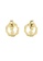 Her Jewellery gold Waterwheel Earrings (Yellow Gold) - Made with premium grade crystals from Austria 7FC1AACB9D7E8EGS_4