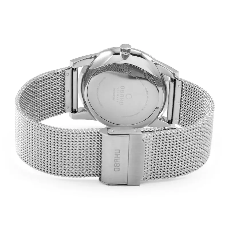 Obaku Drown Silver Stainless Steel