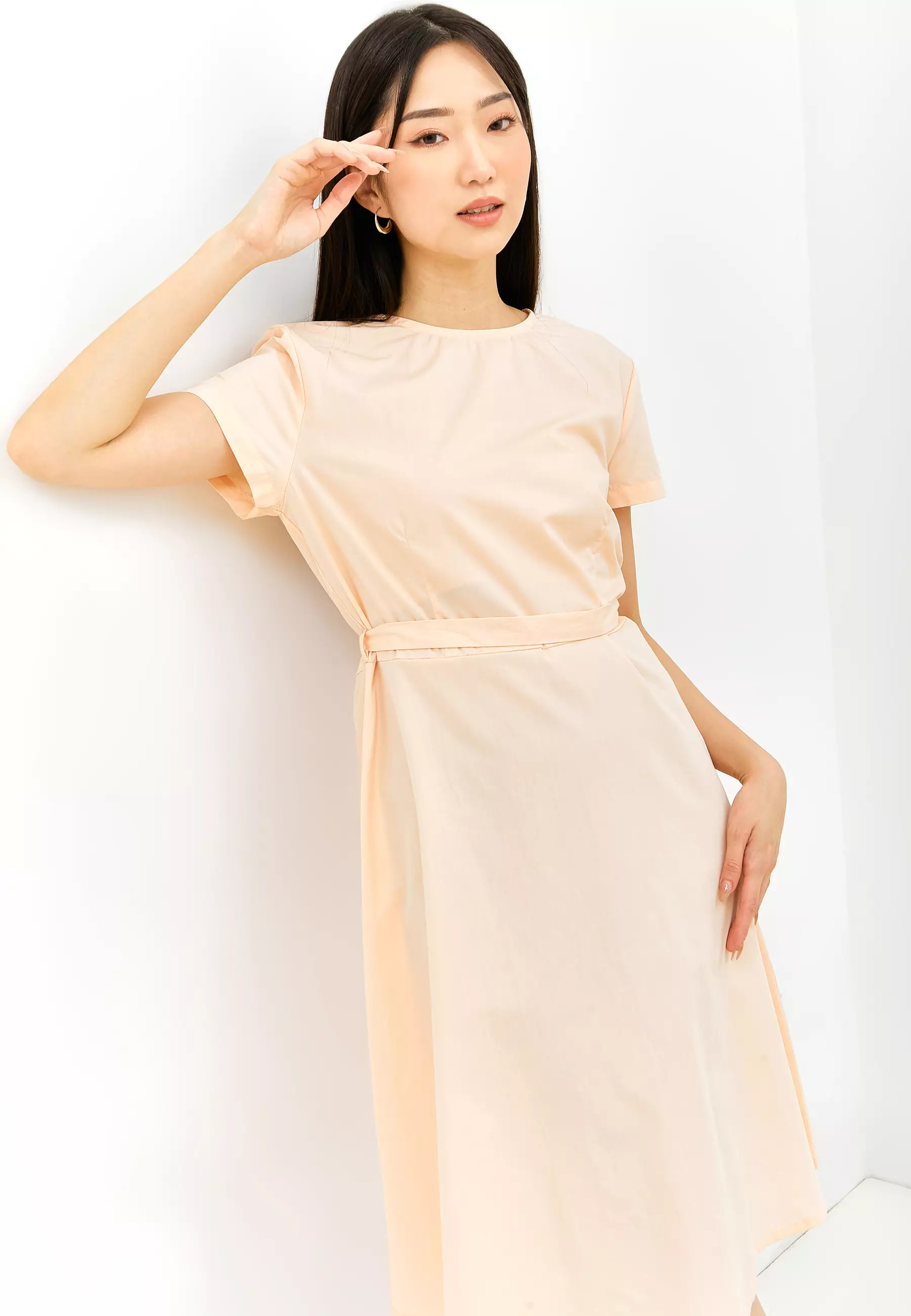 Clara Vanilla Cream Dress (G.4397)