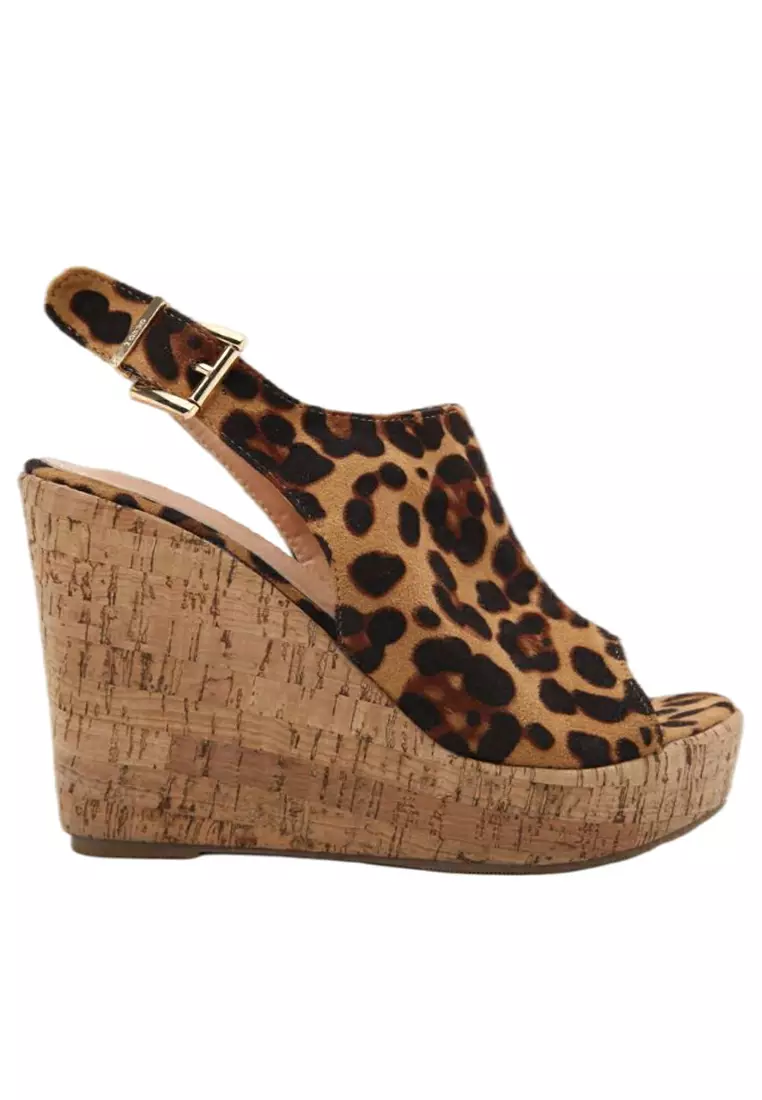 Wedges on sale animal print