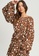 The Fated brown Pascal Mini Dress D361CAA872F1ACGS_4