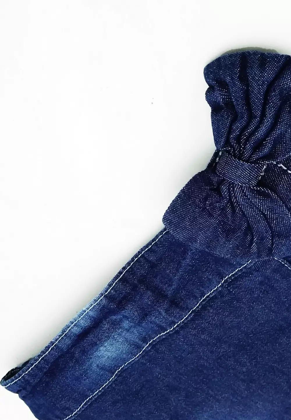 Wakakids Rok Celana Jeans Anak Perempuan Usia 6 Bulan Hingga 8 Tahun Pita Skort Waist Ribbon 048