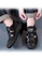 Twenty Eight Shoes black VANSA Strips Leather Sandals VSM-S36602 E7853SH7592507GS_7