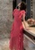 Sunnydaysweety red Korean Style Chiffon Slim Long Fishtail One-Piece Dress A21051301RD 99563AA3925127GS_5