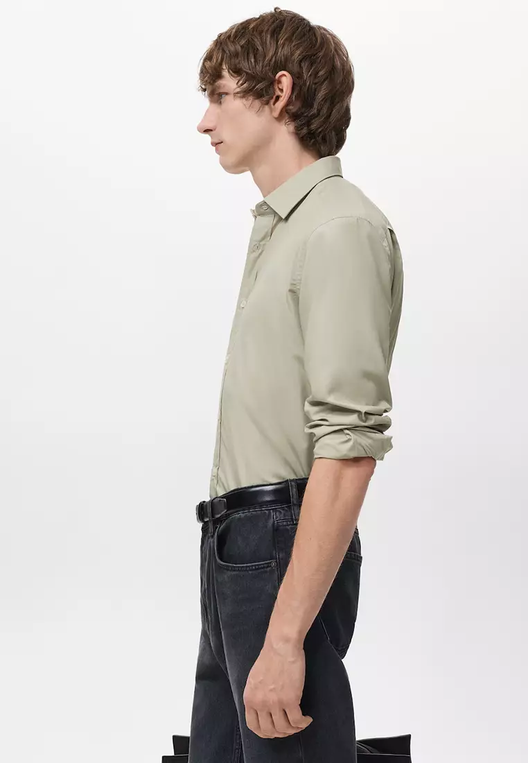 Regular-Fit 100% Cotton Shirt