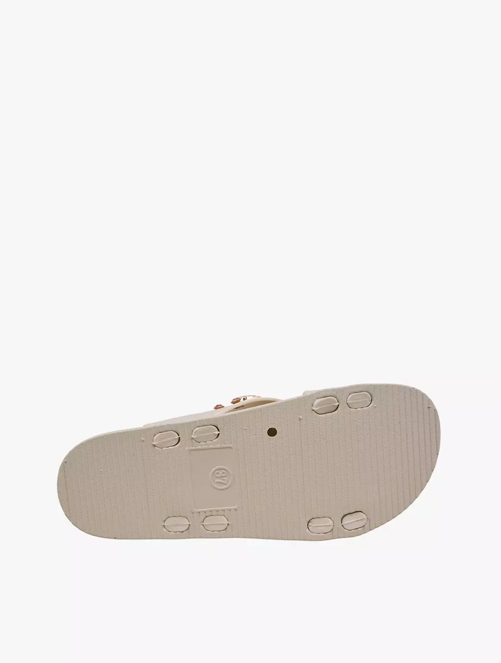 Payless Chrissie Womens Nael Jelly Sandals - Beige_05