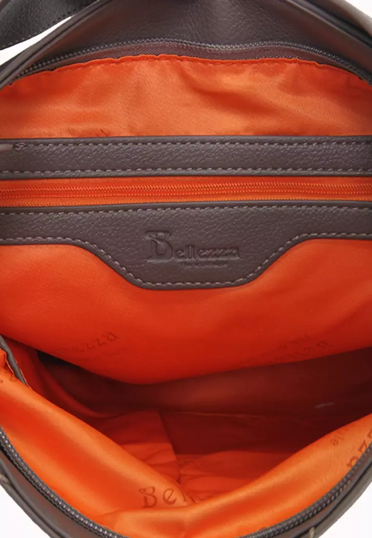 Bellezza Handbag CZ234 Grey