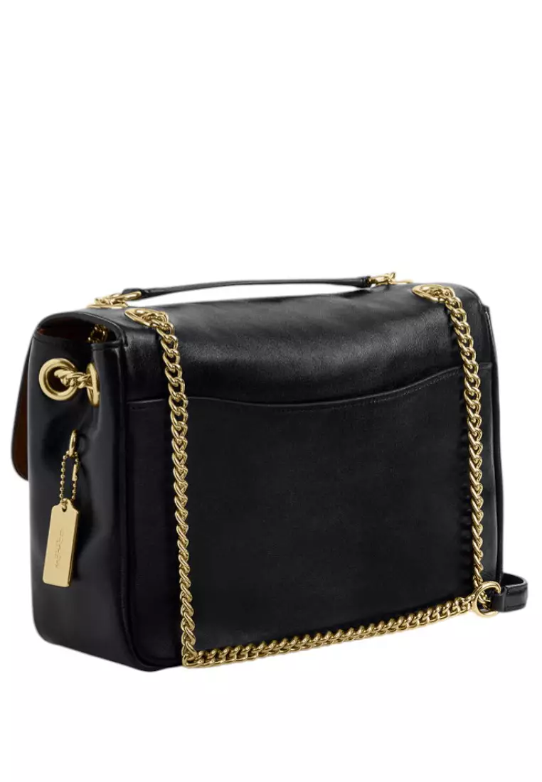 Elodie Crossbody Bag In Signature Canvas - Walnut/Black