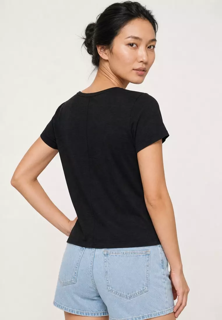 Studios Scoop Neck Tee