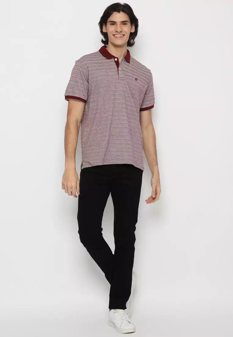 MATSUDA Kaos Polo Shirt Pria Kerah Fujiyoshida