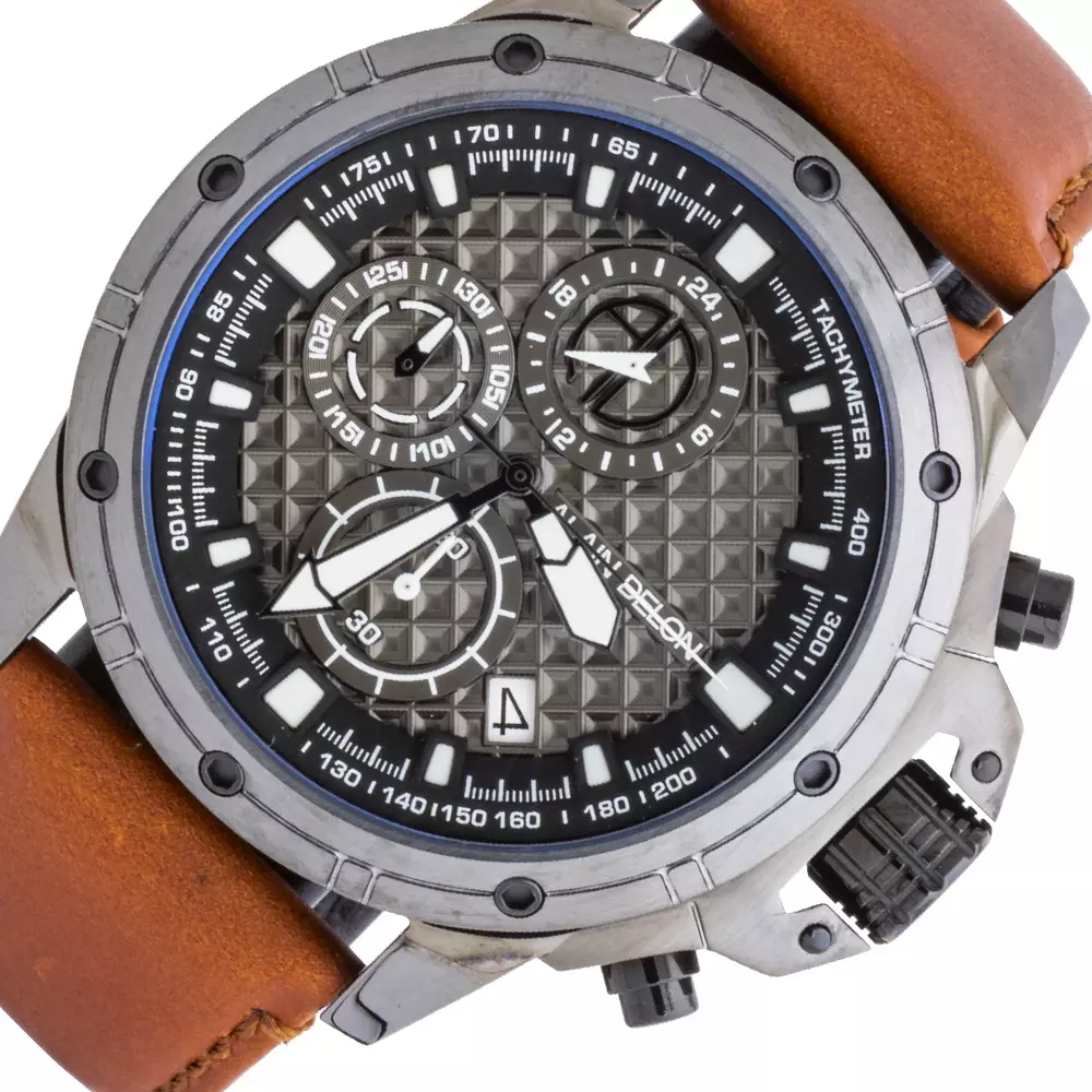 Jam Tangan Alain Delon Jam Tangan Pria AD435-1742C Original