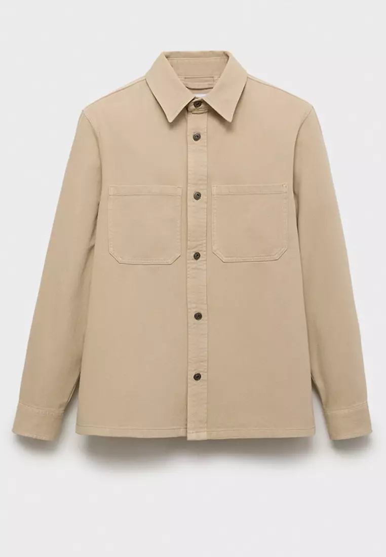 Pocket Denim Overshirt