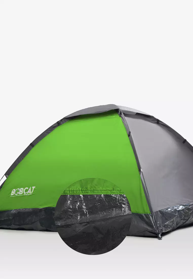 Buy Bobcat 2-Person Monodome Tent With Box Green/Grey 2024 Online