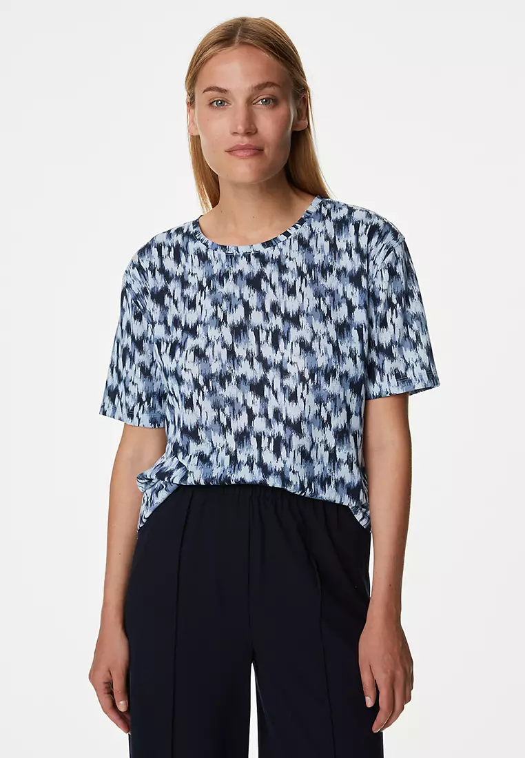 T-shirt 100 % coton à motif dégradé (du 6 au 16 ans) | ORANGE