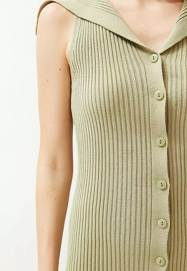 Oversized Collar Dress