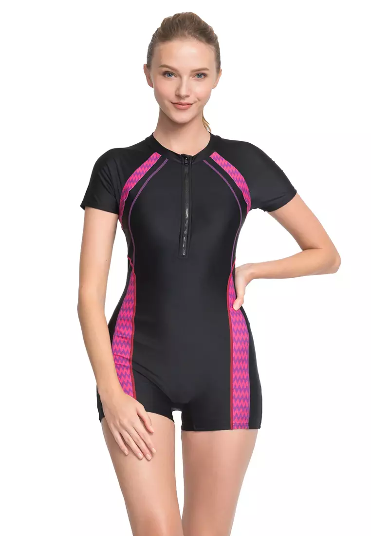 Buy Sunseeker Rhythm Short Sleeves Boyleg Bodysuit 2024 Online | ZALORA ...