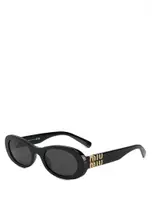 Buy Miu Miu Miu Oval Sunglasses 2026 Online | ZALORA