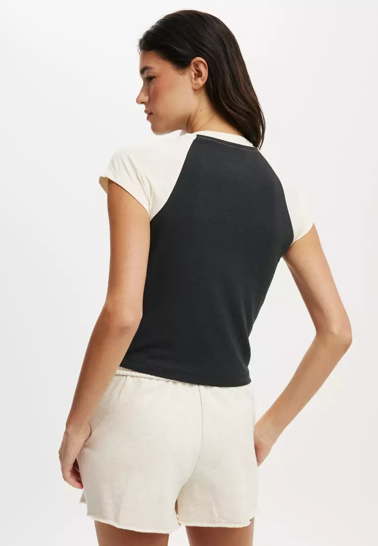 Retro Raglan Graphic Tee