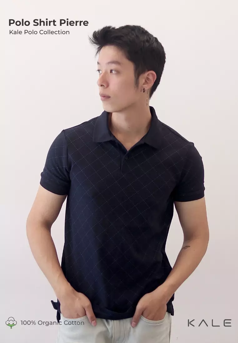 Clothing Polo T Shirts 100 Cotton Mercerised Cotton Polo Black