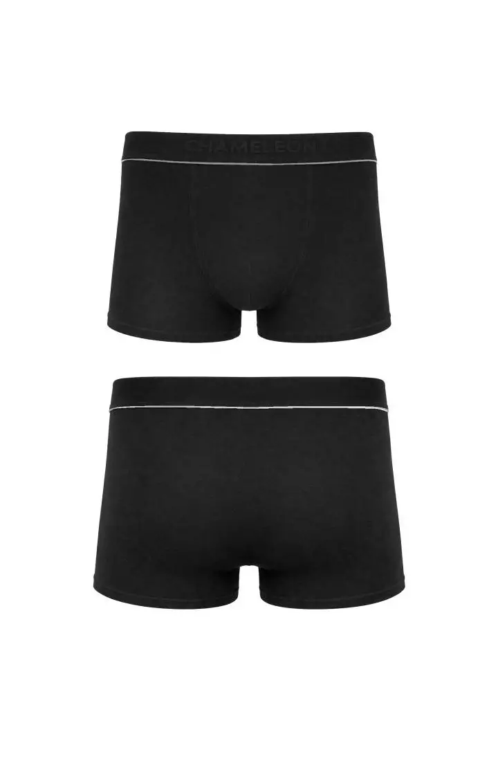 Chameleon Celana Dalam Pria Shorty 2 Warna/pack - YCHB02S2BS