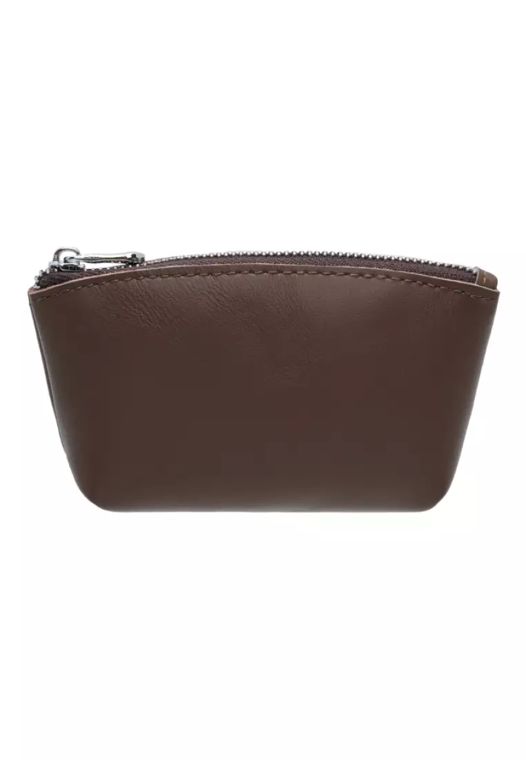 Leather Coin Pouch Zipper Wallet JK 40156