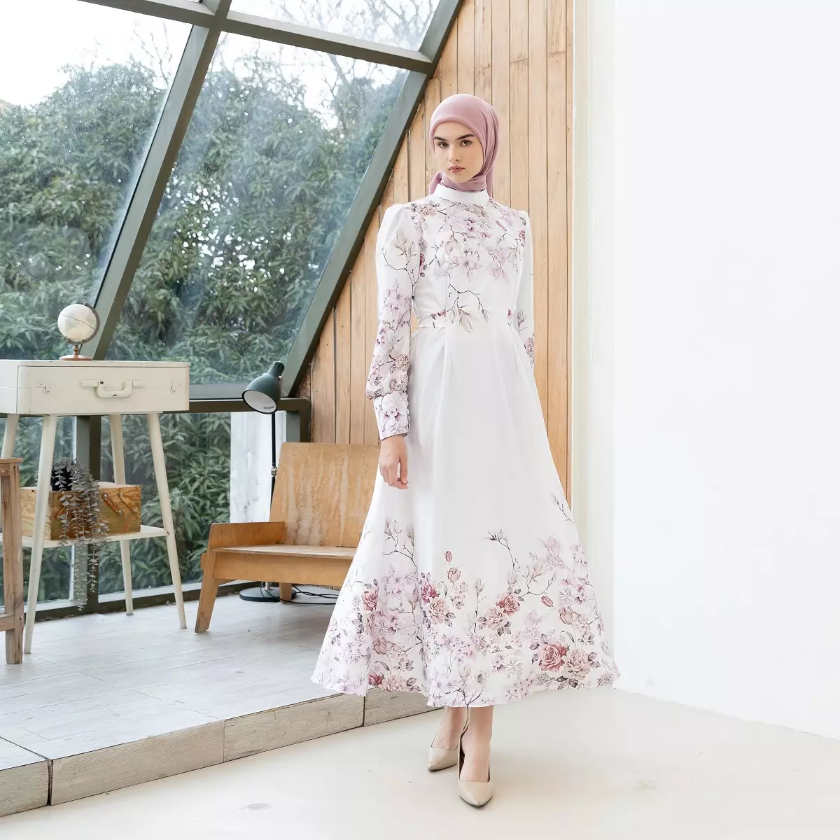 EPC Gamis liora - Broken White - Serenity Bloom Series